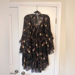 FREE PEOPLE Floral Mini Dress